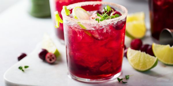 Cranberry Lime Mocktail